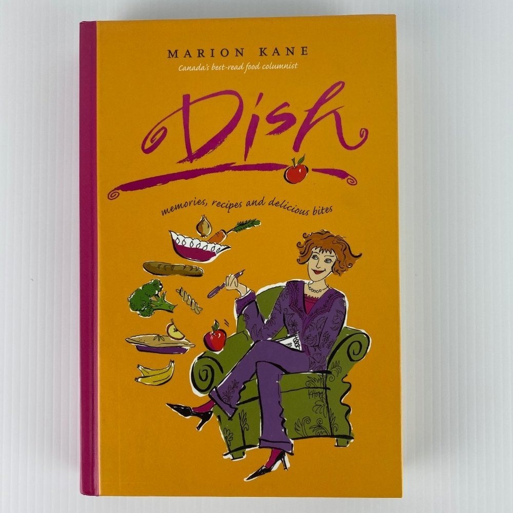 Dish Book Recipes Cookbook Memoir Hardcover